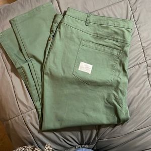 Women Within Army Green Pants SZ 30W